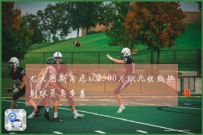 尤文图斯考虑以2500万欧元收购热刺球员乌多基